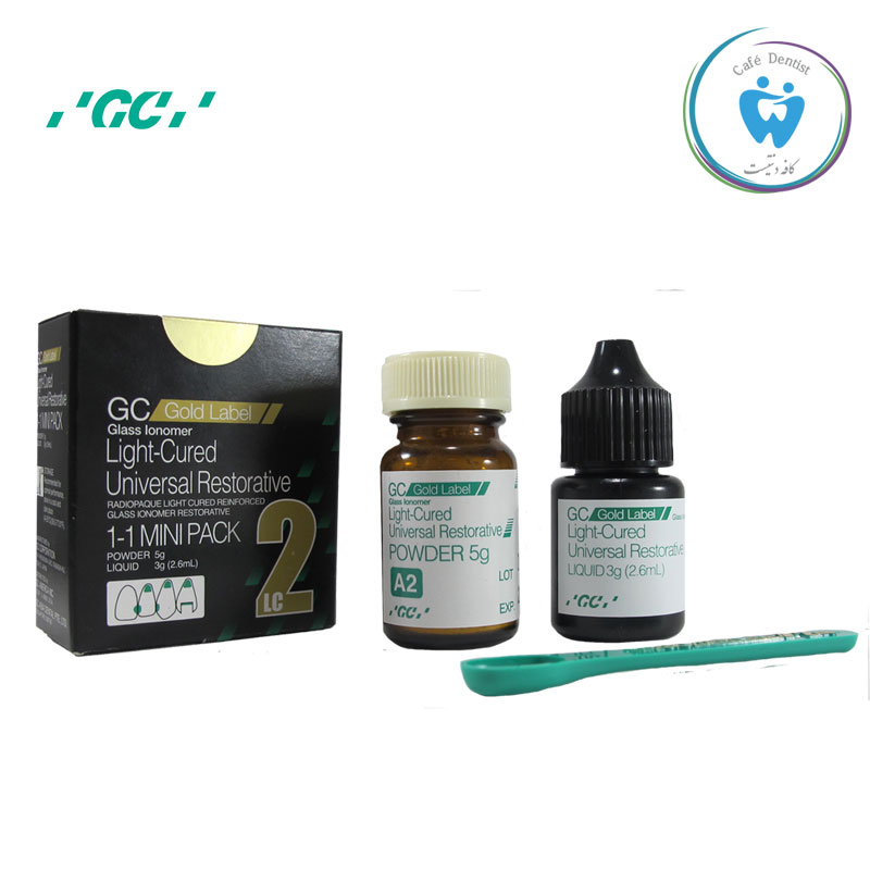 گلاس آینومر ترمیمی لایت کیور جی سی خرید گلاس آینومر ترمیمی لایت