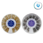 پین داخل کانال آسورت برنجی و تیتانیومی روسی - russia Goldplated Conical screw posts