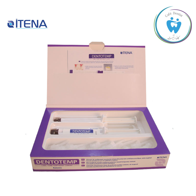 سمان موقت طولانی مدت ایتنا Dentotemp cement iTENA سمان موقت طولانی مدت ایتنا Dentotemp cement iTENA