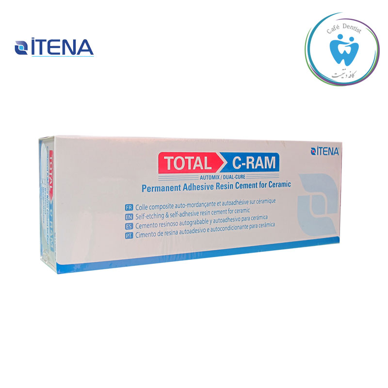 سمان دائمی رزینی (پرایمر-سلف باندینگ)ایتنا – TOTAL C- RAM cement iTENA
