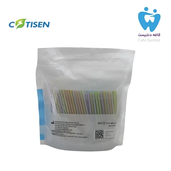 سری پوآر یکبار مصرف 250 عددی کوتیزن - Cotisen Air Water Syringe Tips