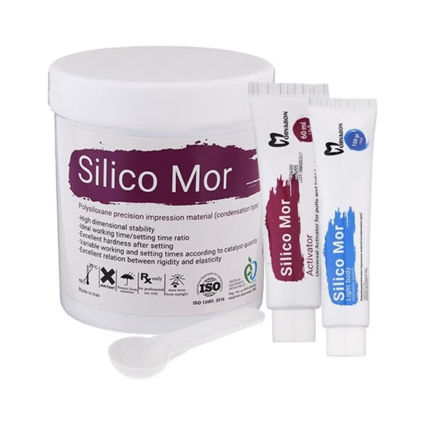 ست سه تکه قالبگیری سی سیلیکون مروابن - Morvabon Silico Mor
