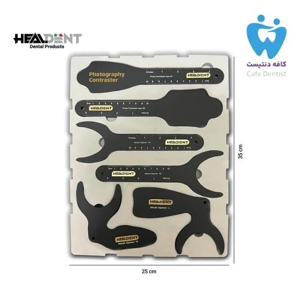 فتوکنتراستر پلیمری فتوگرافی هیلدنت (فول ست 6 عددی) - Healdent photo contraster