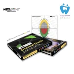 لاستیک رابردم هیلدنت به همراه الگوی پانچ - Healdent Rubber Dam - تصویر 3