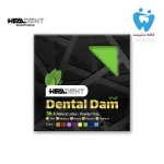 لاستیک رابردم هیلدنت به همراه الگوی پانچ - Healdent Rubber Dam